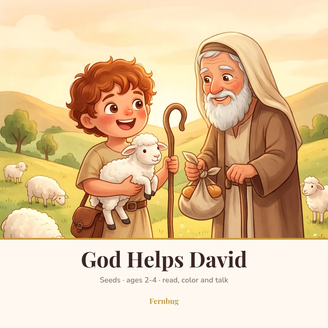 God Helps David, front cover